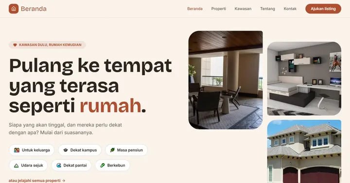 Paparan Beranda