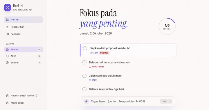 Paparan Hari Ini