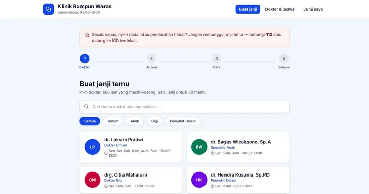 Paparan Klinik Rumpun Waras