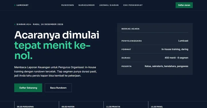 Paparan Lumicast