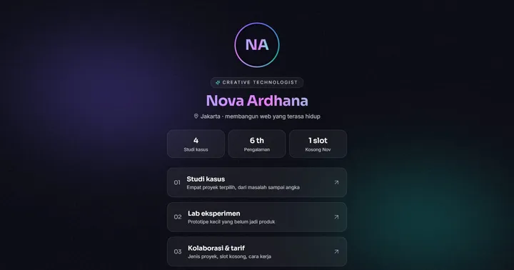 Paparan Nova Ardhana