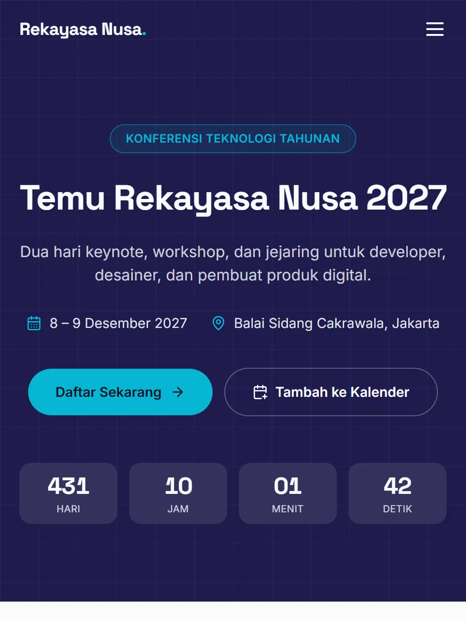 Preview undangan Acara Kantor